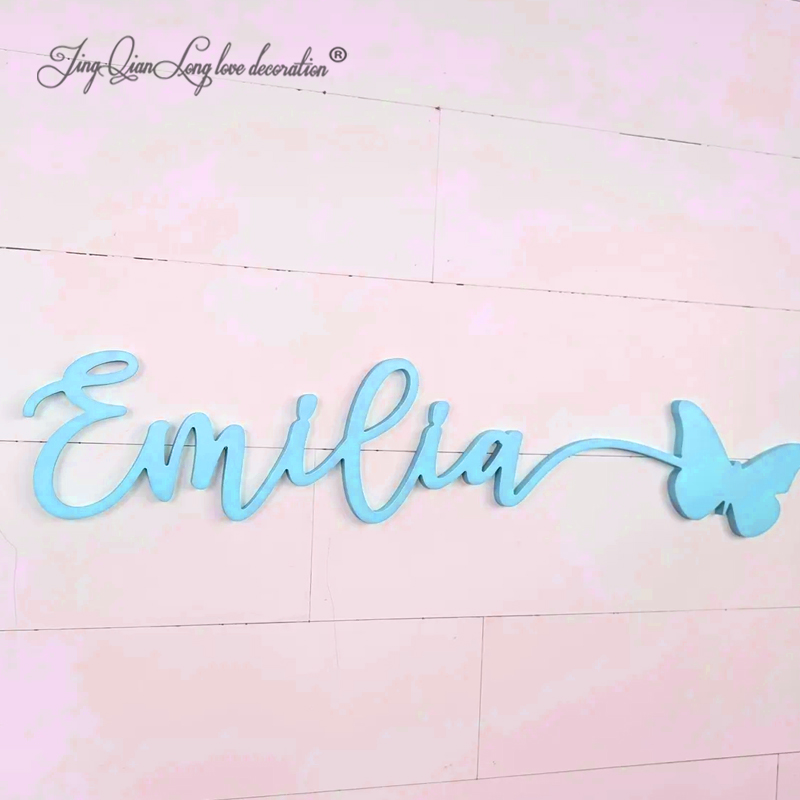 Custom Name Sign: Baby Girl Nu - Baby Nursery Decor Girl avaliação e preço