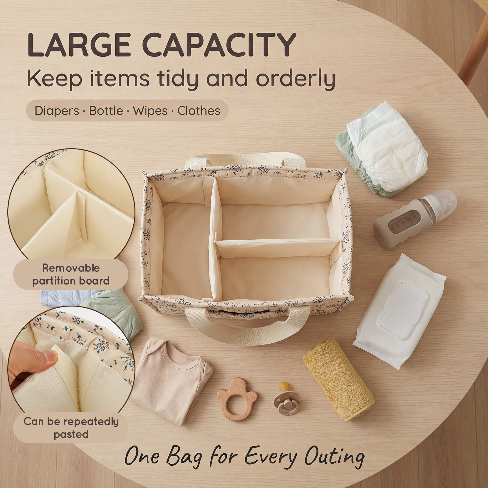 Foldable Diaper Caddy Organize - Baby Nursery Organization Ideas avaliação e preço