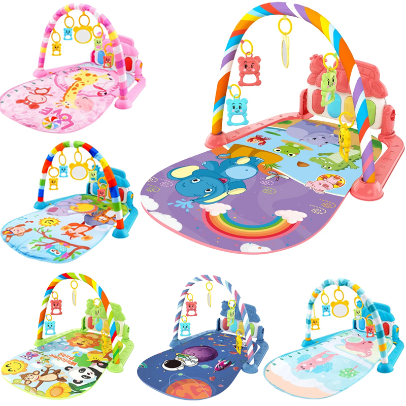 Baby Activity Gym Rack Musical - Baby Nursery Shelf avaliação e preço