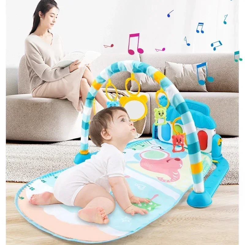 Baby Activity Gym Rack Musical - Baby Nursery Shelf avaliação e preço