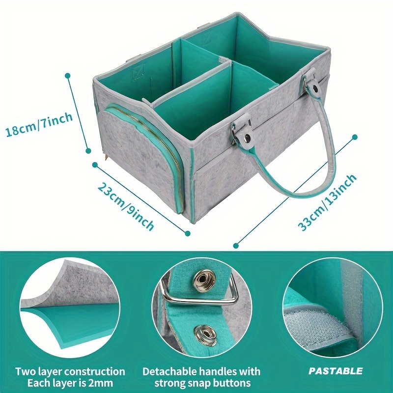Baby Diaper Caddy Organizer fo - Baby Bag Nursery avaliação e preço