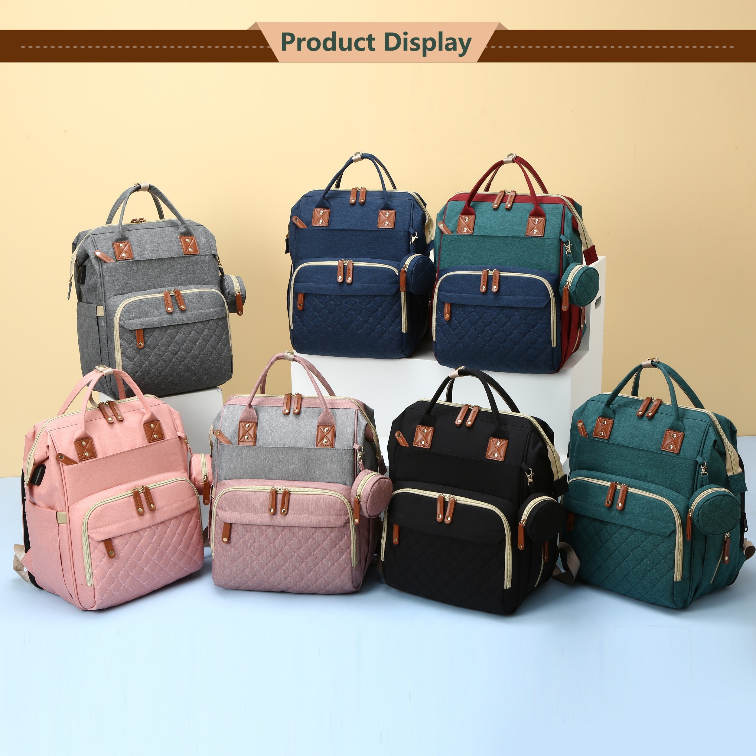 Baby Diaper Bag Backpack, Baby - Baby Nursery Backpack avaliação e preço