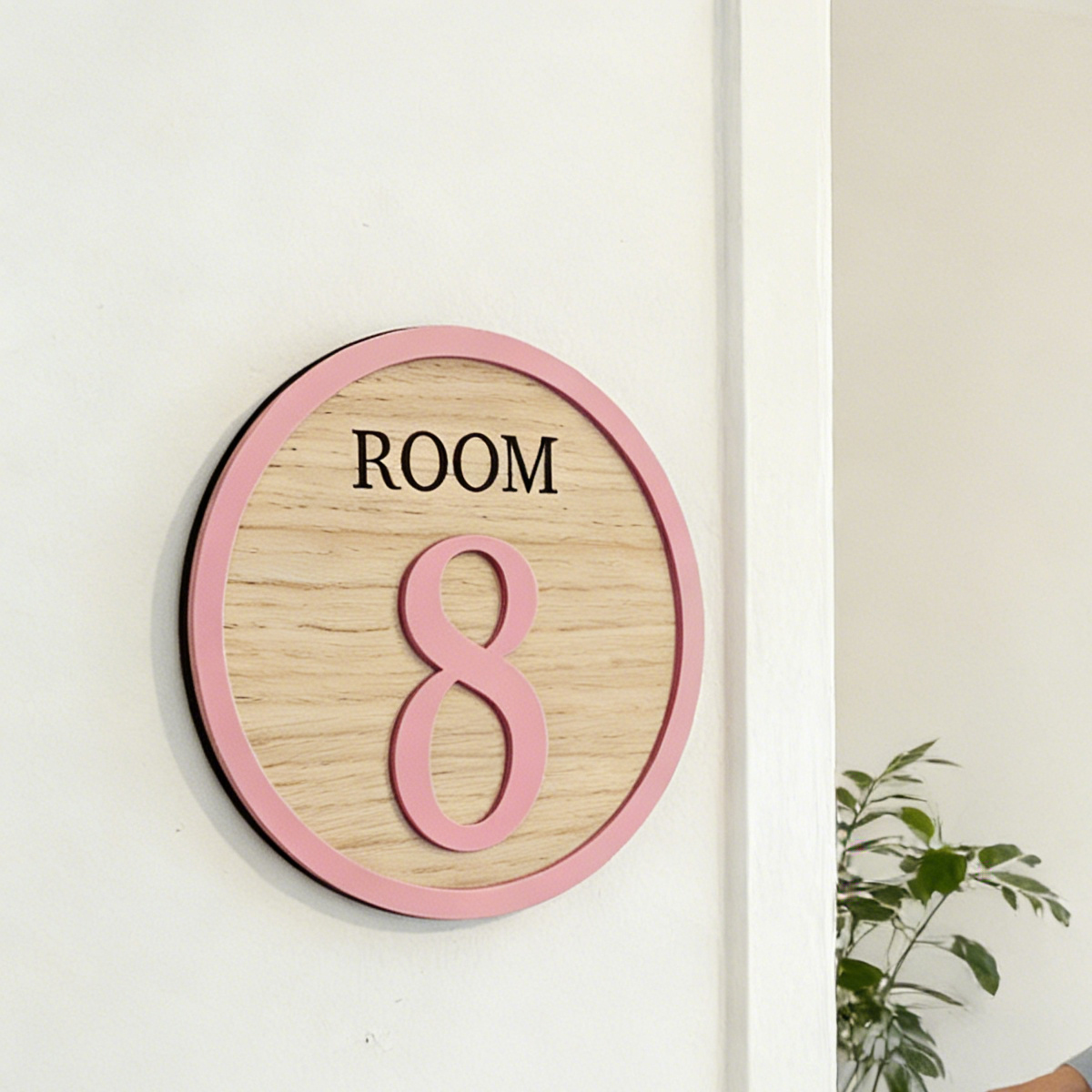 1Pc Cutom Room Number Wooden A - Baby Nursery Room avaliação e preço
