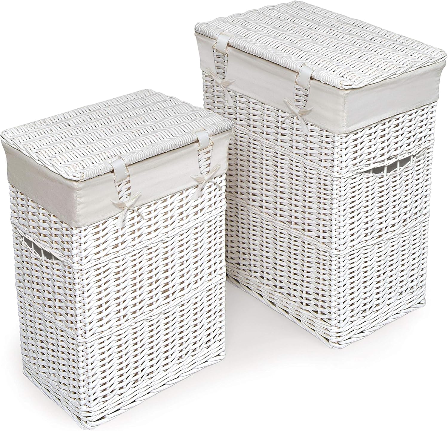 Wicker Nursery Laundry Hampers - Baby Nursery Hamper With Lid avaliação e preço
