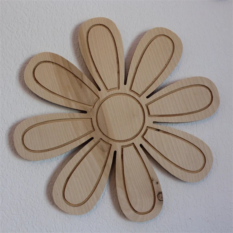 Ins Wooden Daisy Wall Flowers  - Baby Nursery Decor Girl avaliação e preço