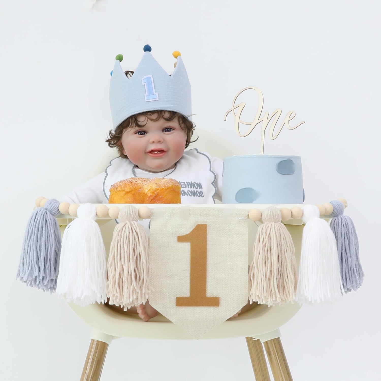 Baby First Birthday Party Deco - Baby Nursery Chair avaliação e preço