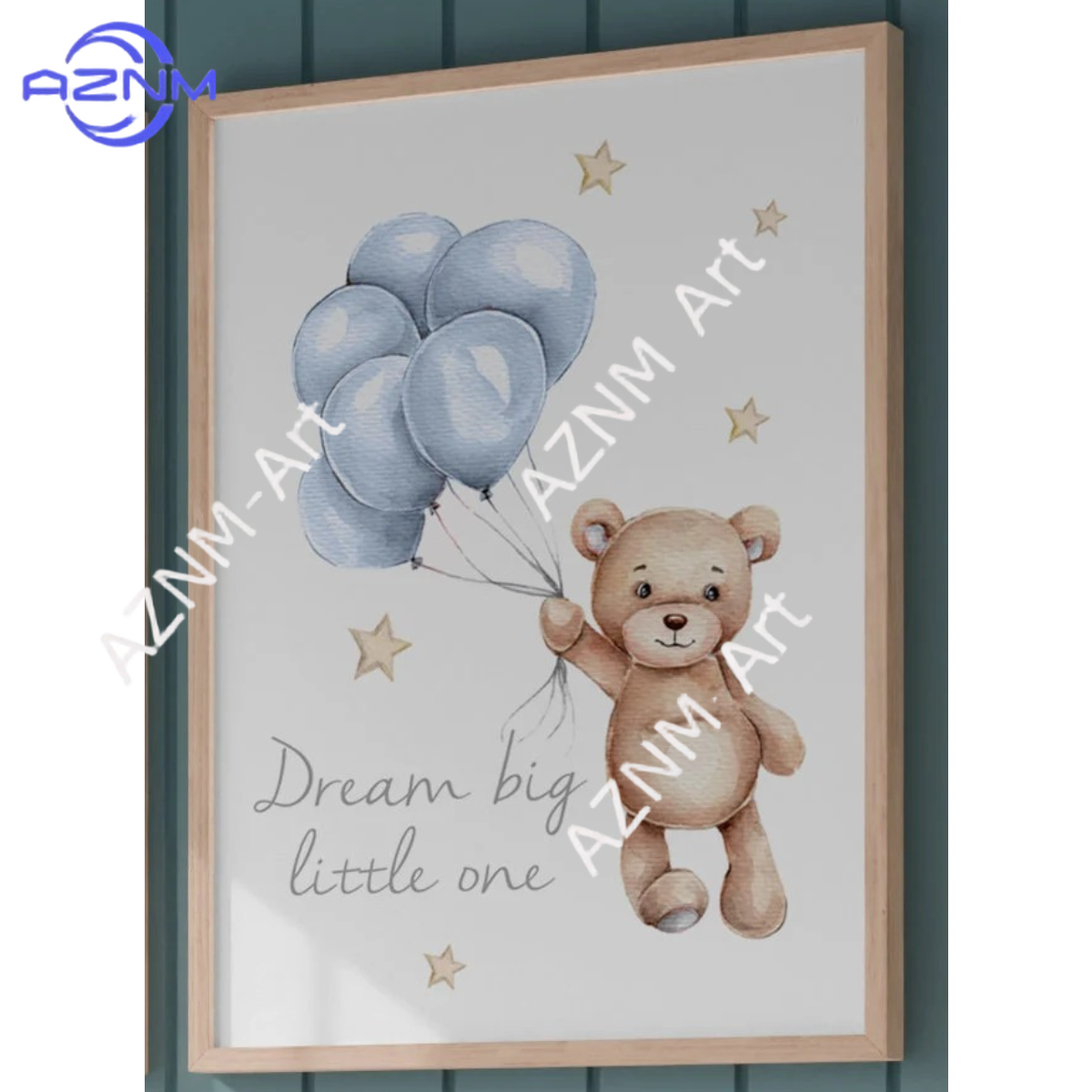 1/3Pcs set of 3 nursery prints - Baby Nursery Gender Neutral avaliação e preço