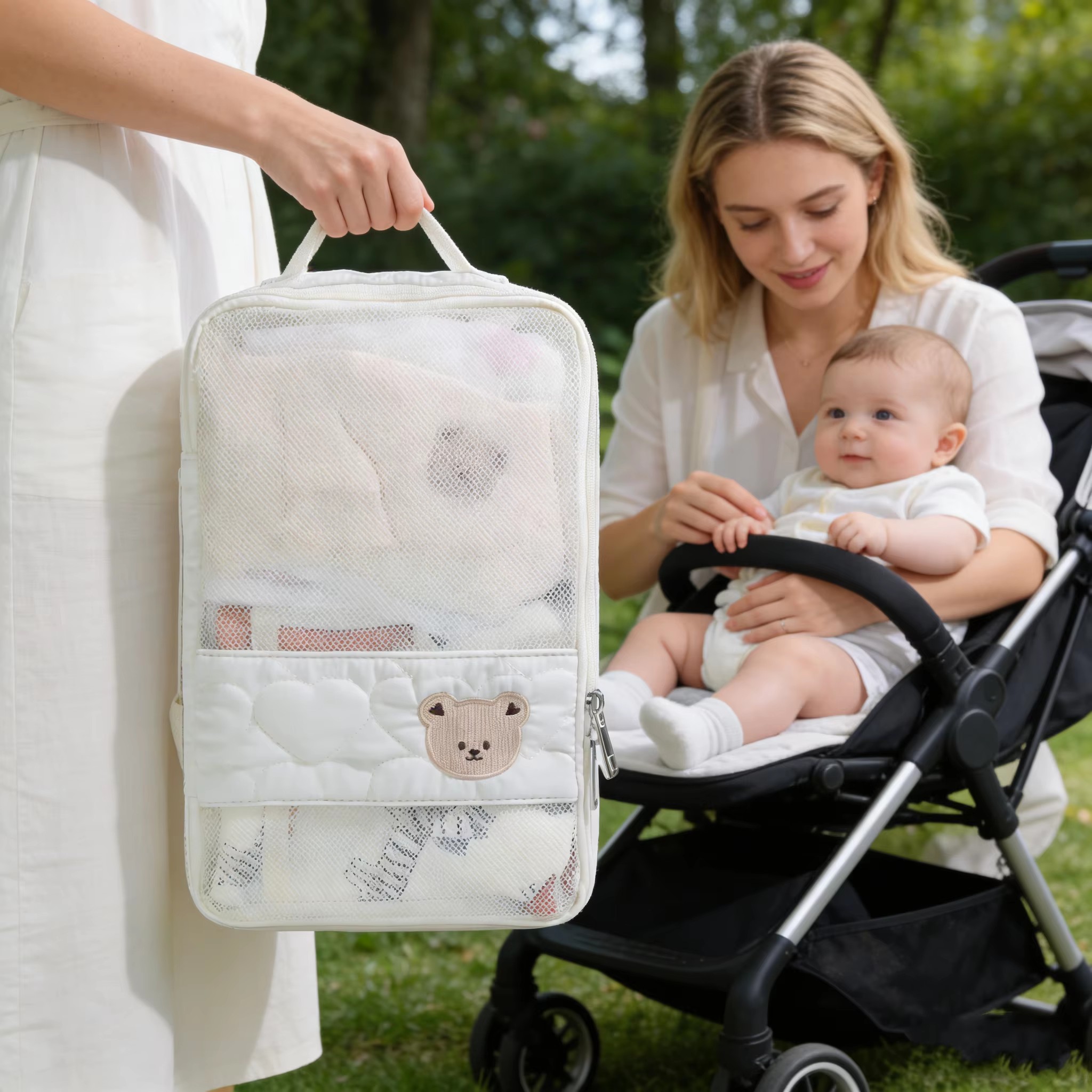 Portable Baby Diaper Storage B - Baby Nursery Organization Ideas avaliação e preço