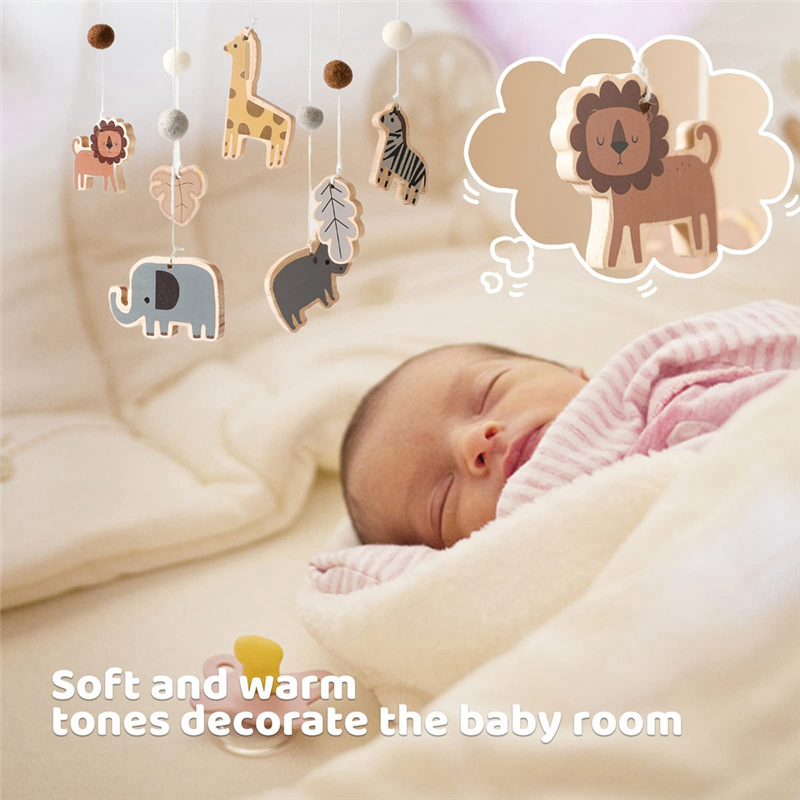 X18A-Baby Mobile For Crib - Ju - Baby Nursery Gender Neutral avaliação e preço
