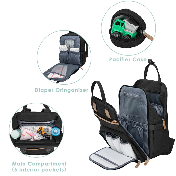 Kabaqoo 55L Multifunctional Be - Baby Nursery Backpack avaliação e preço