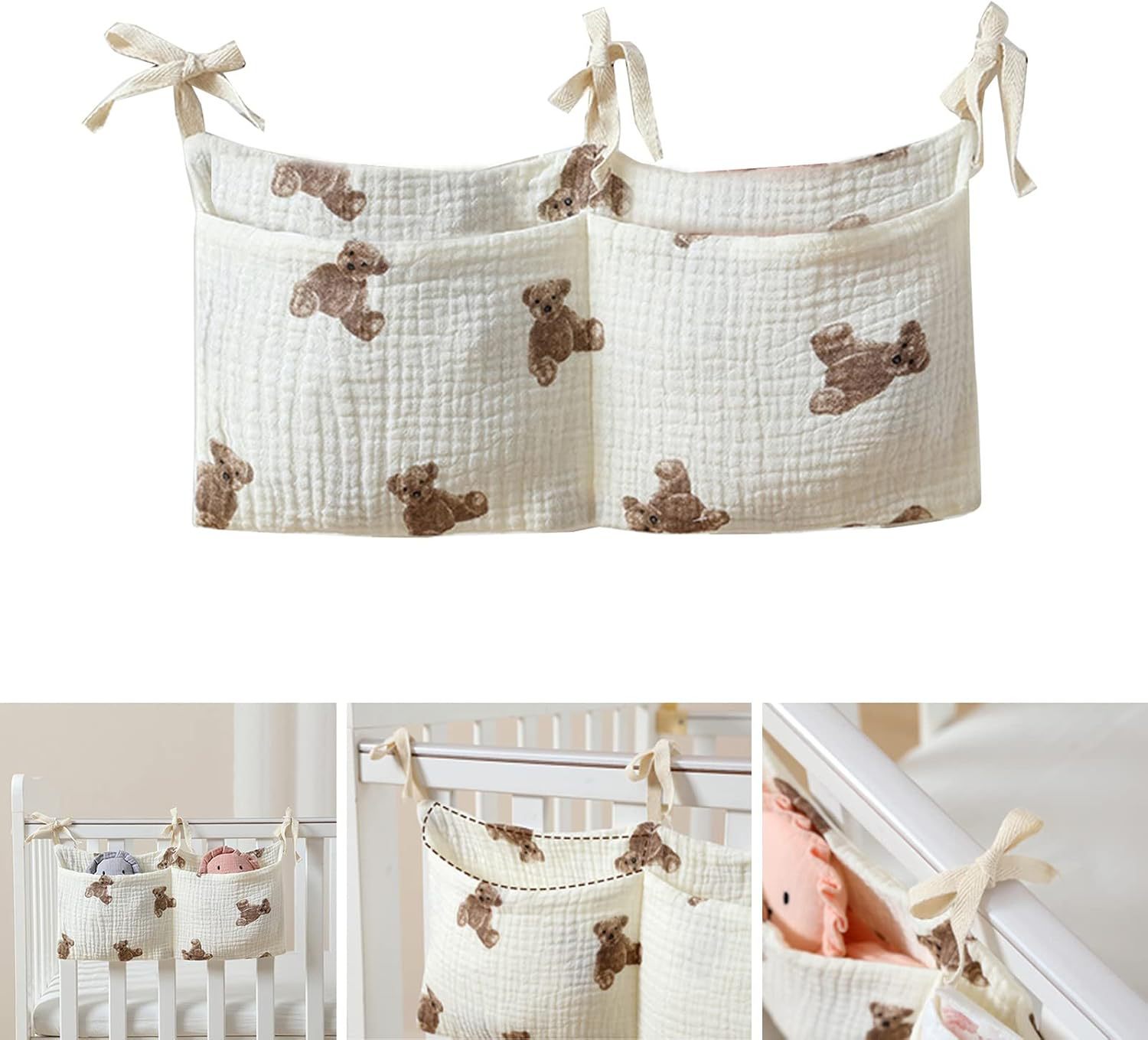 Baby Crib Organizer Cot Caddy  - Baby Nursery Organization Ideas avaliação e preço