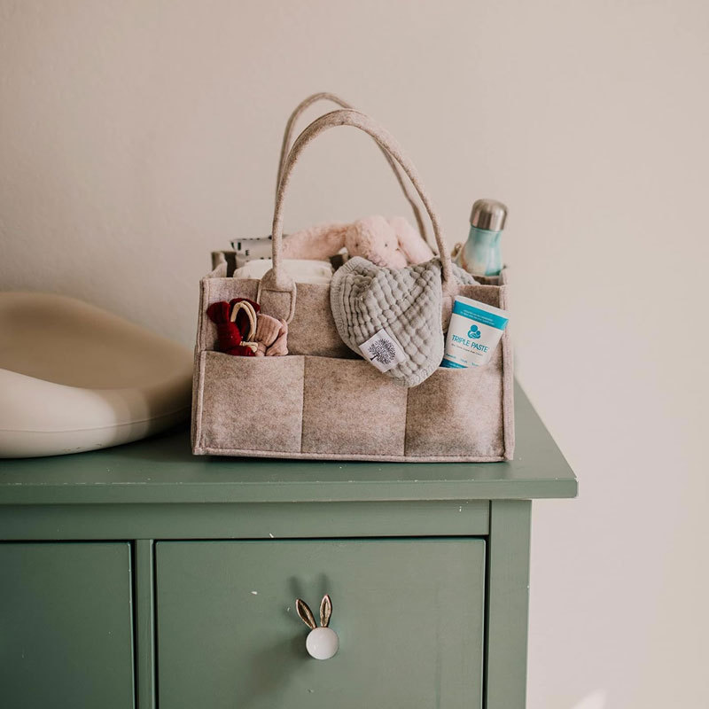 Diaper Caddy - Nursery Storage - Baby Nursery Shelf avaliação e preço