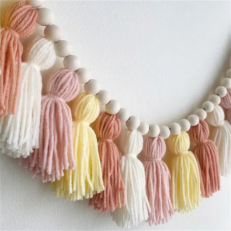 Yellow Boho Tassel Garlands Wa - Baby Nursery Yellow Walls avaliação e preço