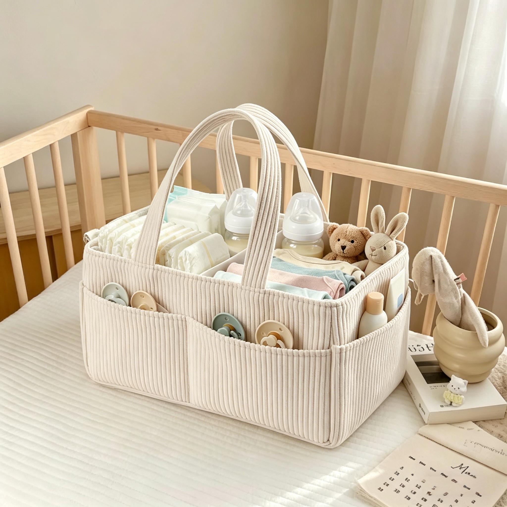 Baby Diaper Caddy Organizer Po - Baby Nursery Organization Ideas avaliação e preço