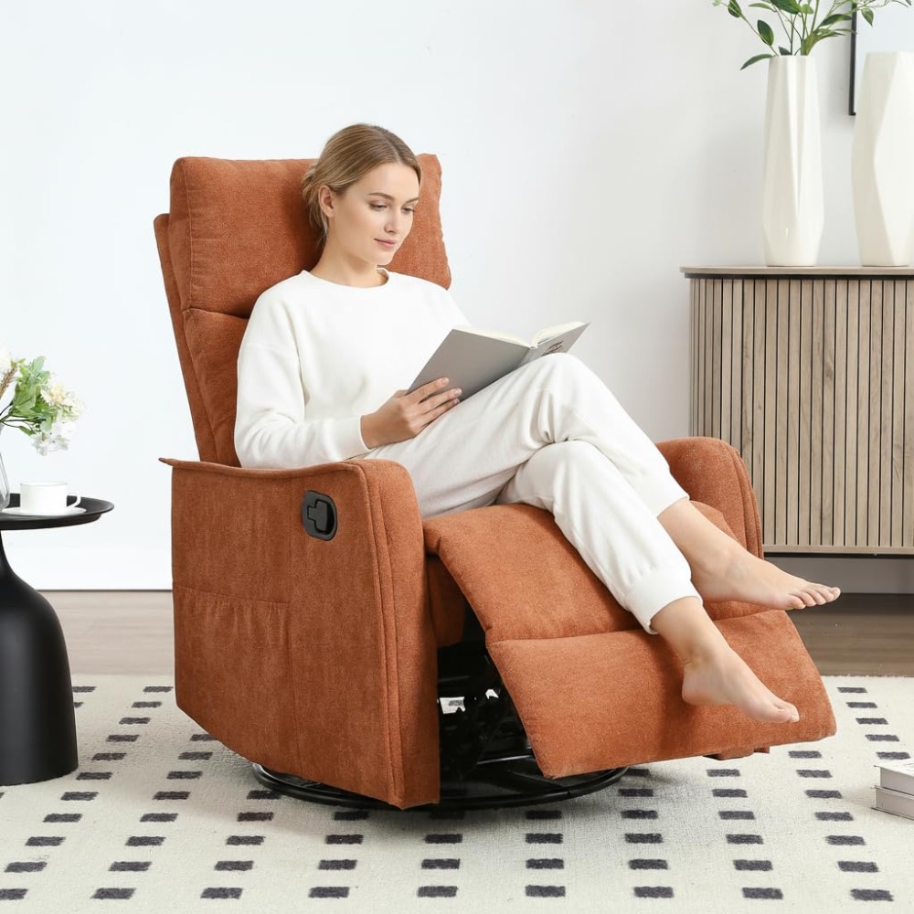 360 Swivel Rocking Recliner Ch - Rocking Chair Nursery avaliação e preço