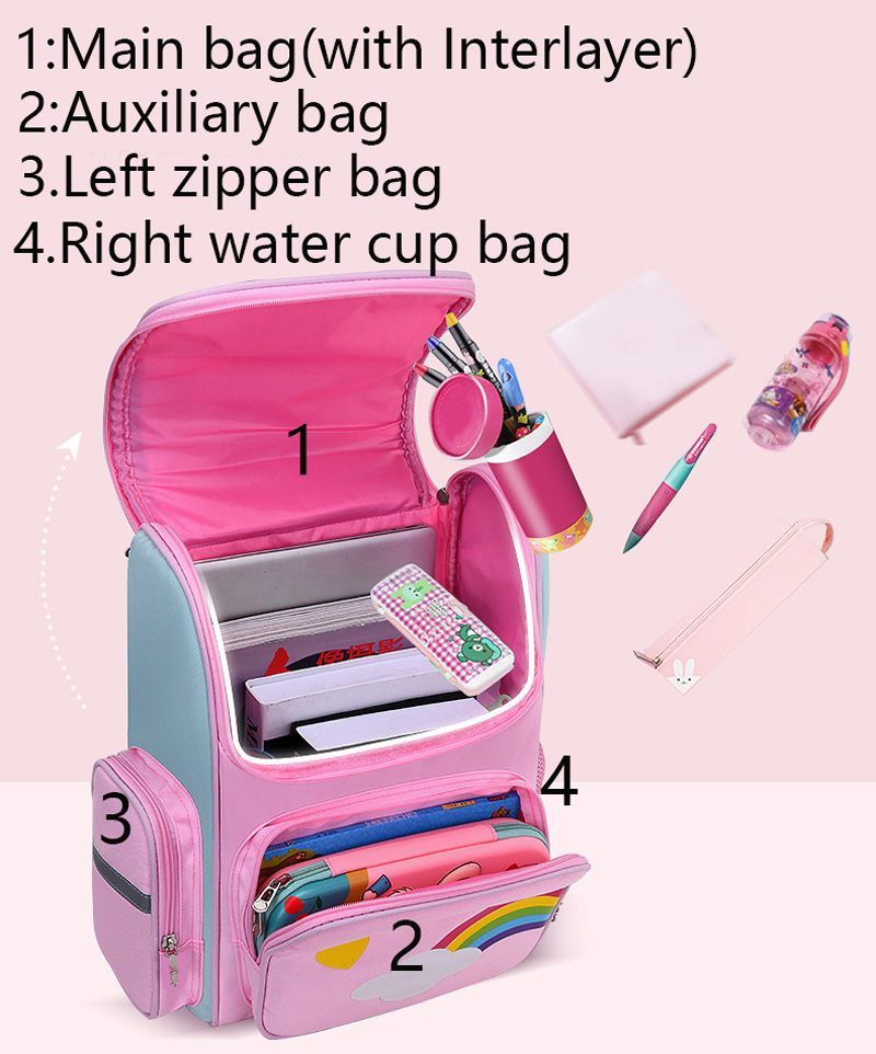 Kid Backpack for Girl Unicorn  - Baby Nursery Backpack avaliação e preço