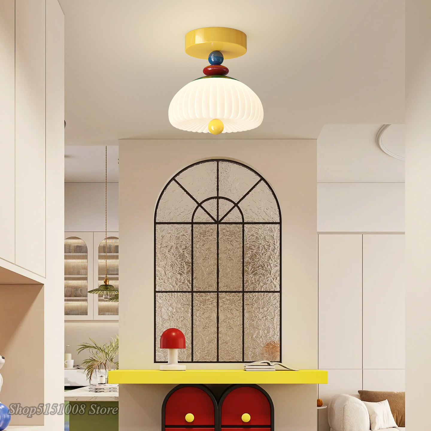 Girl Boy Children's Room  LED  - Baby Nursery Yellow Walls avaliação e preço