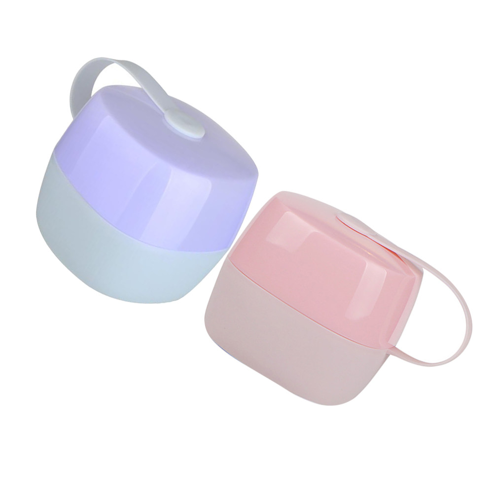 2Pcs Baby Pacifier Boxes Food  - Diaper Wallet Portable avaliação e preço