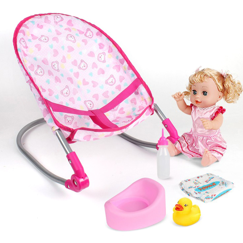 Doll House Accessories Rocking - Baby Nursery Chair avaliação e preço