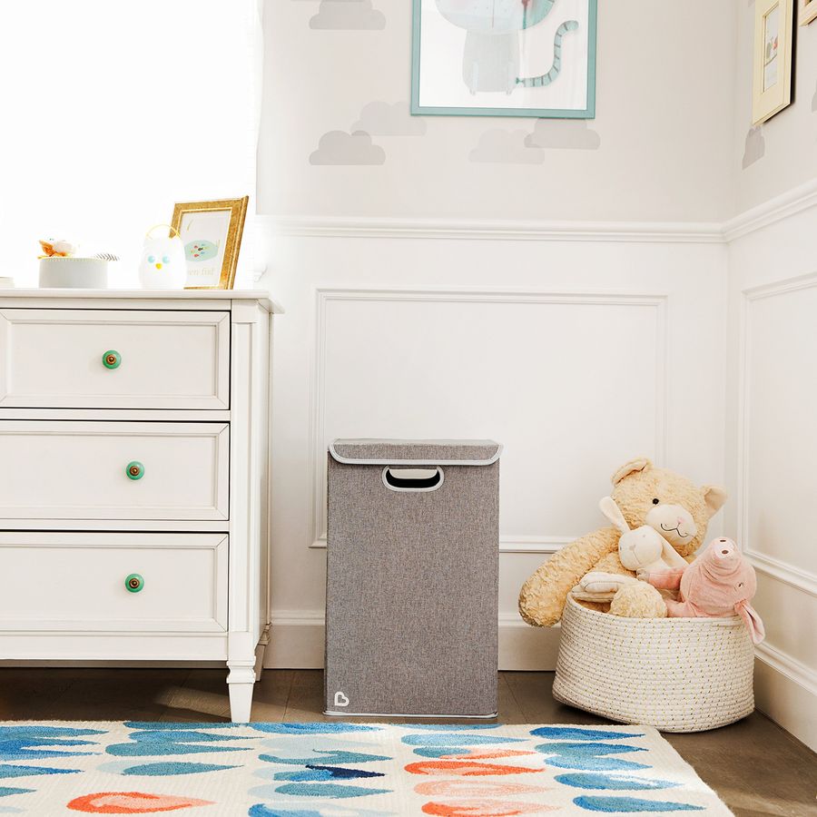 Laundry Hamper for Baby and Ki - Baby Nursery Hamper With Lid avaliação e preço