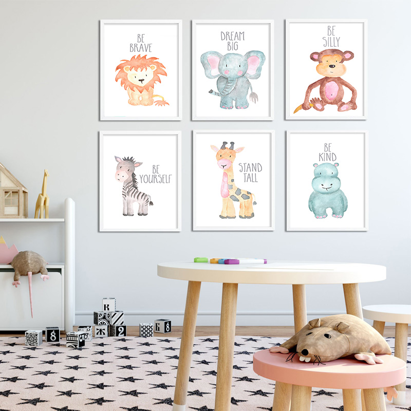 Baby Animal Lion Elephant Gira - Baby Nursery Animal Pictures avaliação e preço