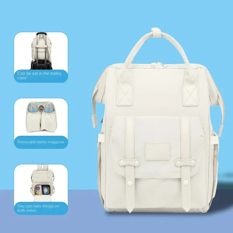 Baby Nappy Bag Mummy Bag Backp - Baby Nursery Backpack avaliação e preço